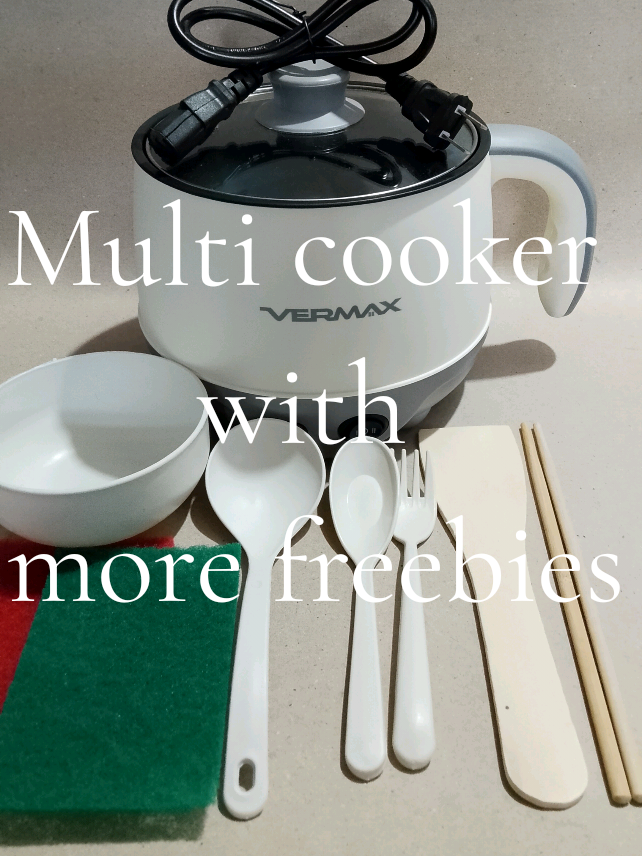 Vermax Potable Rice Cooker With Steamer 2L Multi Cooker Double Layer Mini Hot pot Non-Stick rice cooker rice cooker for 1kg vermax multi cooker vermax mini rice cooker vermax portable rice cooker vermax multi cooker cooking rice vermax official store #officialstore #vermax #multicooker #ricecooker #fyp 