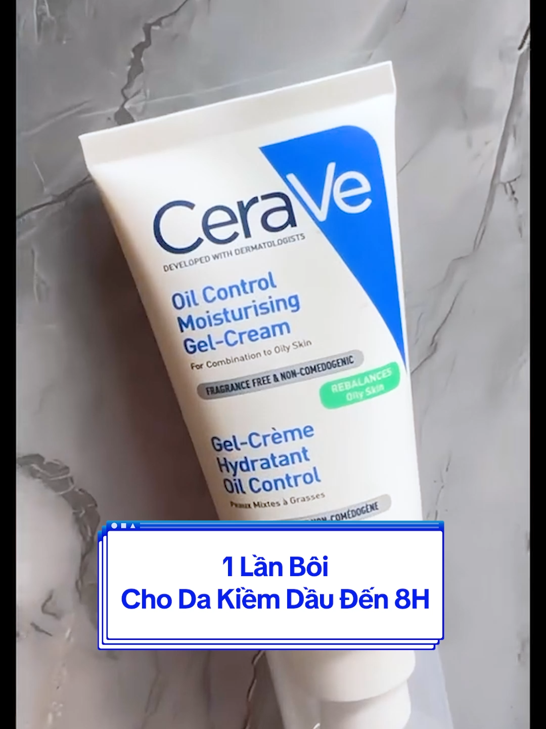 Giữ cho da luôn mịn màng với Gel Dưỡng Ẩm Kiềm Dầu CeraVe, cấp ẩm chuyên sâu mà vẫn kiểm soát dầu nhờn hiệu quả!  																										#cerave #ceravevietnam #CapAmPhucHoi #DaKhoeTuGoc