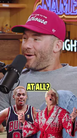 Ric Flair and Dennis Rodman are one hell of a duo 😂 🎧 Episode out now on Spotify & Apple Podcasts 📺 Dropping on YouTube at 3PM EST