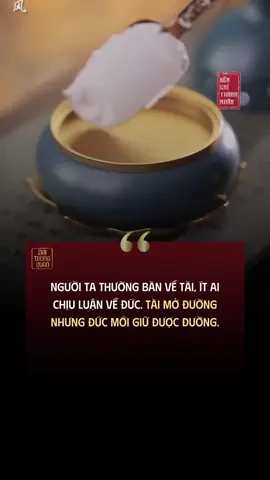 Tài mở đường, nhưng chỉ đức mới giữ được đường #trietlysong #fyp 