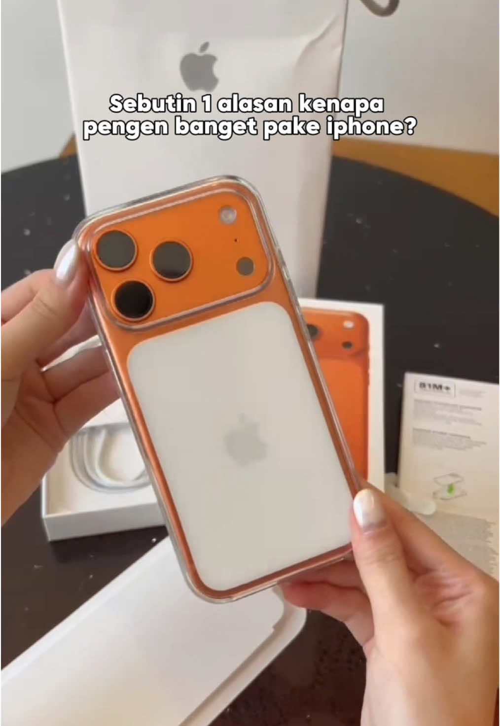 Kalo kamu kenapa nih pengen pake iphone?😍 #trend #challenge #giveaway 