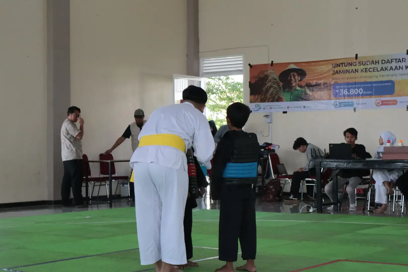 terimakasih telah berani mencoba, tetap semangat [complacent] #santricup  #pencaksilat 