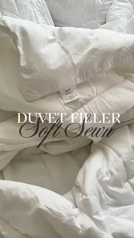 Premium duvet filler reco for you — soft, fluffy, and cloud-like from @Soft Sewn  ☁️ #duvet #duvetfiller #bedding 