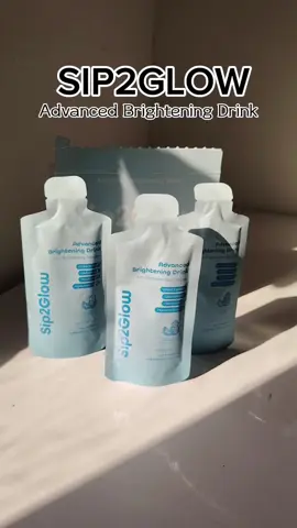 Sip2Glow Advanced Brightening Drink Pineapple Flavor! 🍍❤️ #sip2glowcollagendrink  #collagen  #sip2glow 
