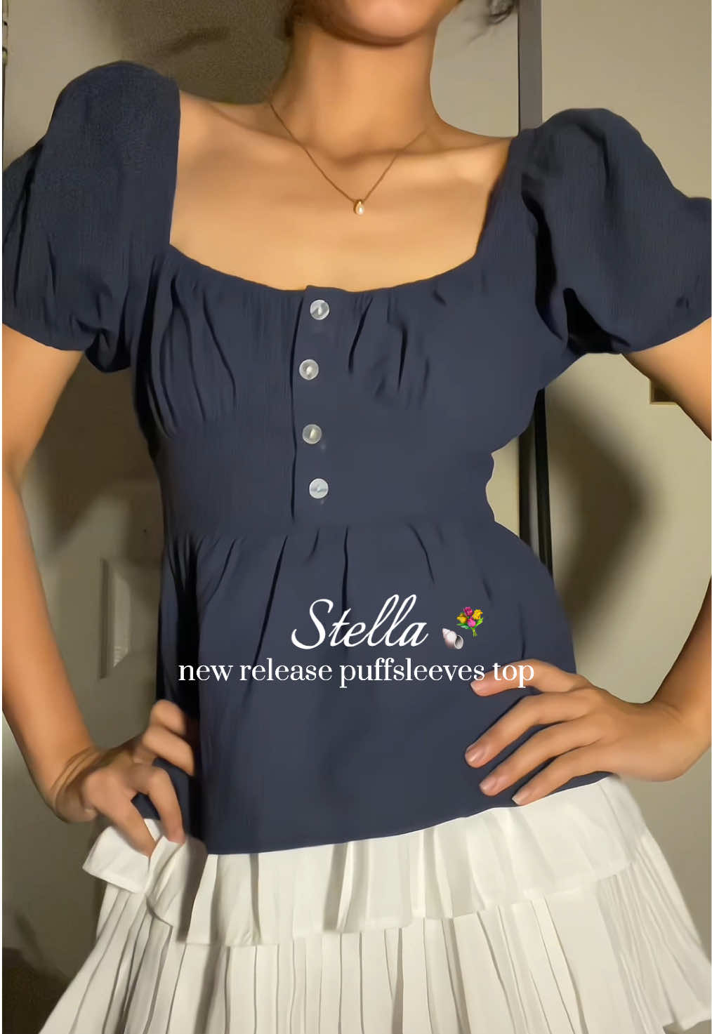 love love school friendly tops! #linentops#puffsleevestop#babydolltop#NewProductLaunch#SchoolFriendlyTop