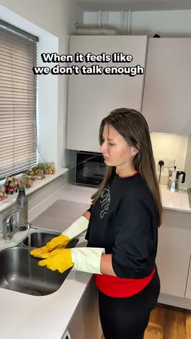 Why we don’t talk enough #couple #funny #family #comedy #tiktok 