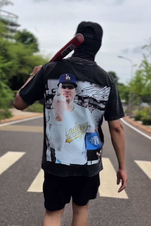 From the field to your closet — classic never fades. #KikeHernandez #KikeHernandezTee #BaseballLegend #MLBStyle #GameDayVibes 