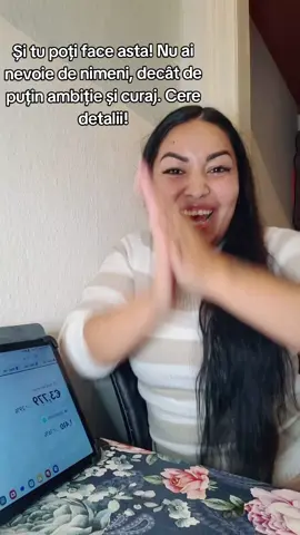✨ Și tu poți face asta! Tot ce ai nevoie este puțin curaj, ambiție și dorința de a schimba ceva în viața ta. Nu trebuie să te afișezi, nu trebuie să știi tot — trebuie doar să începi. 💪 Eu am început de la zero și astăzi lucrez de acasă, de lângă copilul meu, cu telefonul în mână. 📲 Ai și tu șansa să faci același lucru, să-ți creezi libertatea financiară și să nu mai depinzi de nimeni. 💬 Cere detalii și fă primul pas către schimbarea pe care o meriți! #libertatedeacasă #fpy_tiktok #jobonline #mama #copilulmeu 