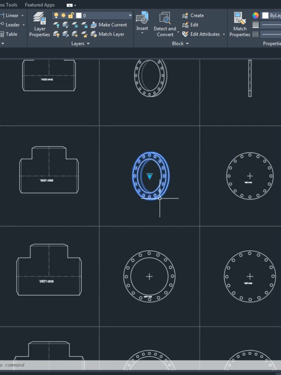 Tập hợp bộ thư viện Dynamic Update mới Kiến trúc- nội thất - BPTC- MEP cho ae #xaydung #autocad #kysuk #kientruc 