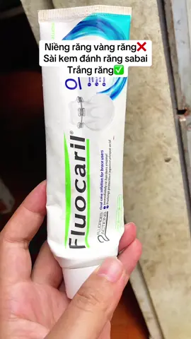 Kem đánh răng sabai fluocaril thái lan #kemdanhrangcaocap #kemdanhrangsabai #kemdanhrangniengrang #kemdanhrangtrangrang 