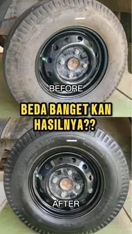 kalau kalian mau juga ban bersih, hitam, mengkilap. langsung checkout payment konsentrat semir premium nya yg ada di keranjang kiri bawah 👇👇😁 #semirban #semirbanmobil #gajiansale #garasiagan #promooktober 