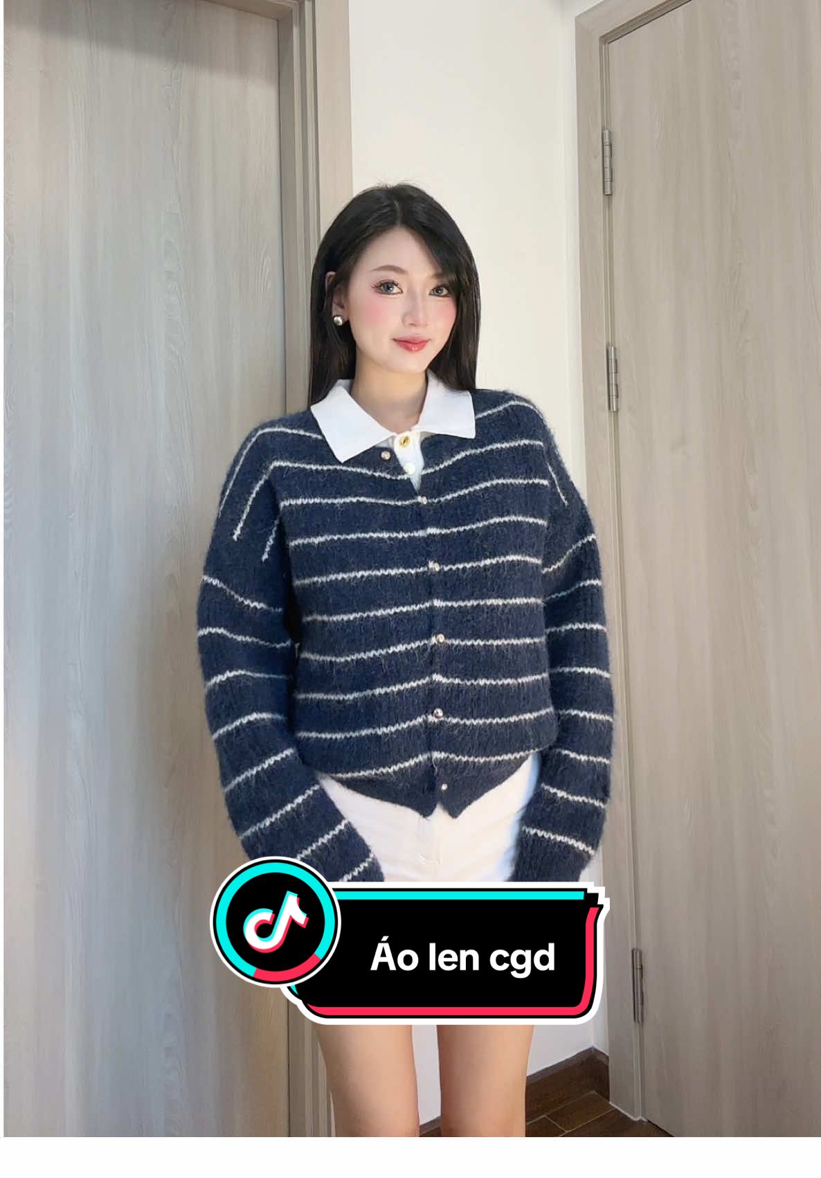 Tr lạnh ruii mấy bà iu ơi#aocardigan #viral #phoidoxinh #tiktokthoitrang #outfit 