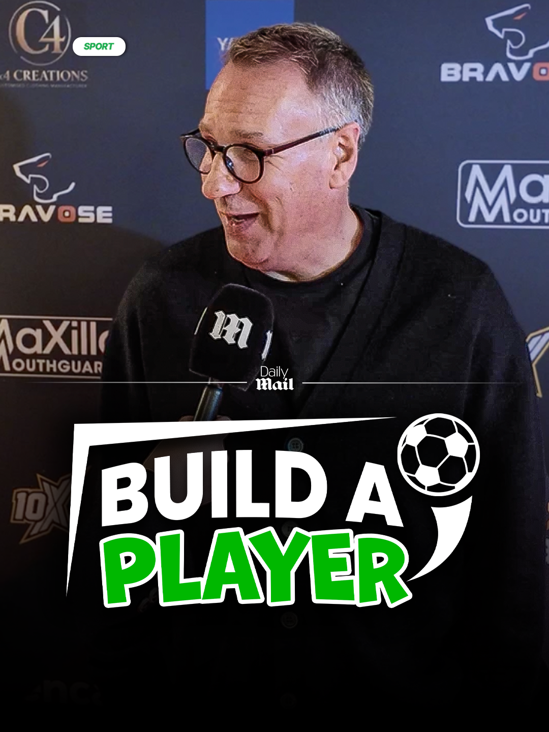BUILD A PLAYER with Paul Merson ⚽️🤩 #maradona #kevindebruyne #news #football #Soccer