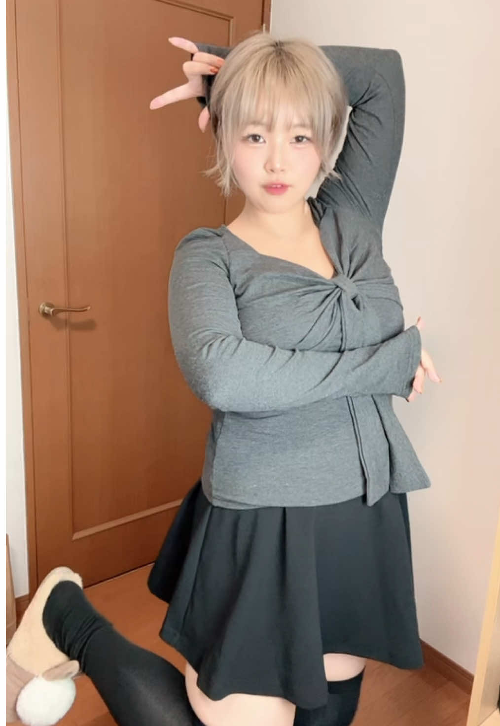 この音源撮るの遅すぎるしむちむちMAXすぎてやばい😂😂 #むちむち #童顔 #ぽっちゃり 