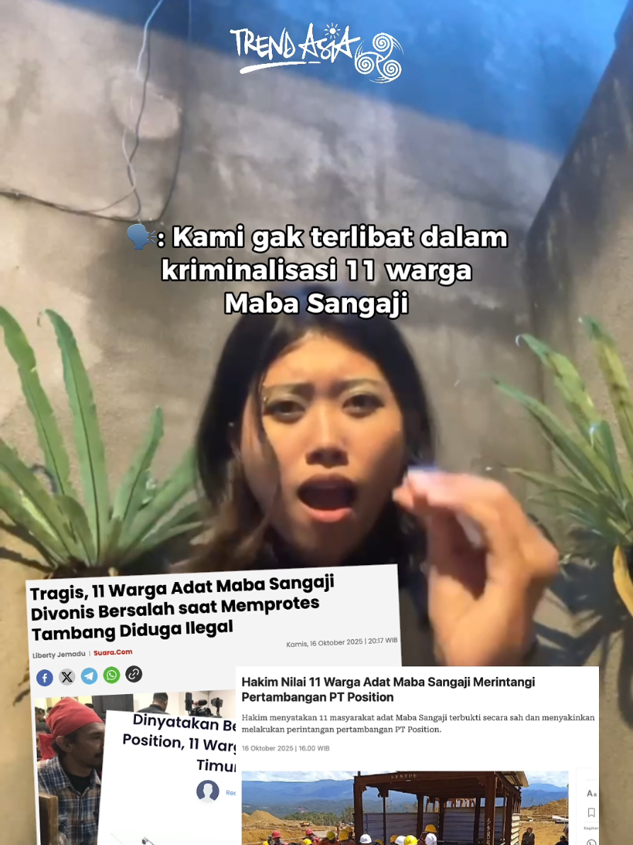 Sudah merusak hutan dan mencemari sungai sumber penghidupan warga Maba Sangaji, karyawannya sendiri juga yang melaporkan warga Maba Sangaji ke polisi, trus sekarang malah denial bilang gak terlibat. Gimana sih?! 🤥