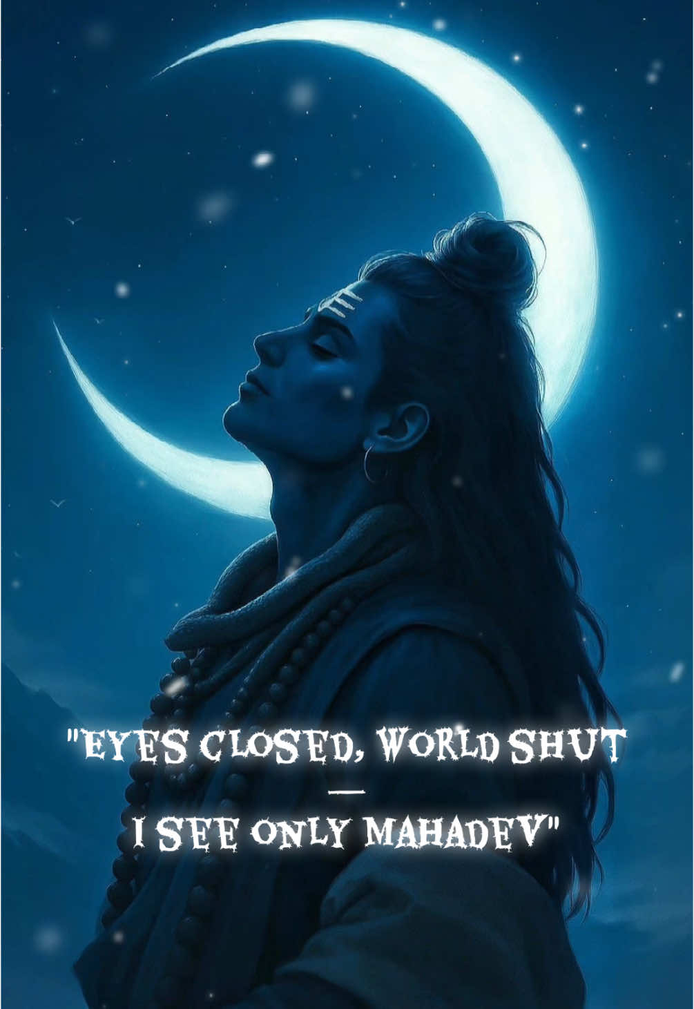 Don’t test me — I pray to the destroyer. 🔥 🙏 Mahadev: My silence, my strength. #shiv #mahadev #bholenath #shivbhakt #shiva #harharmahadev #shivpower #shivji 