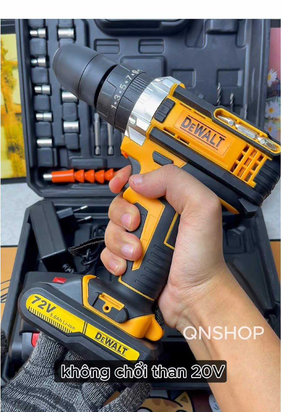 Máy khoan pin cầm tay #maykhoan #maykhoanpin #maykhoancamtay #qnshop 