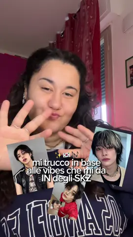 il makeup di questa settimana é ispirato ad IN degli @Stray Kids ✨ #fyp #perte #straykids #skz #makeupchallenge 