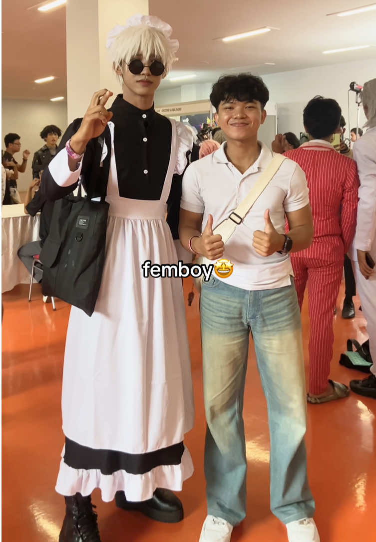 tolong turunkan 1000 femboy ke jakarta dawg #cosplayexpo #cosplay #anime #wibu 