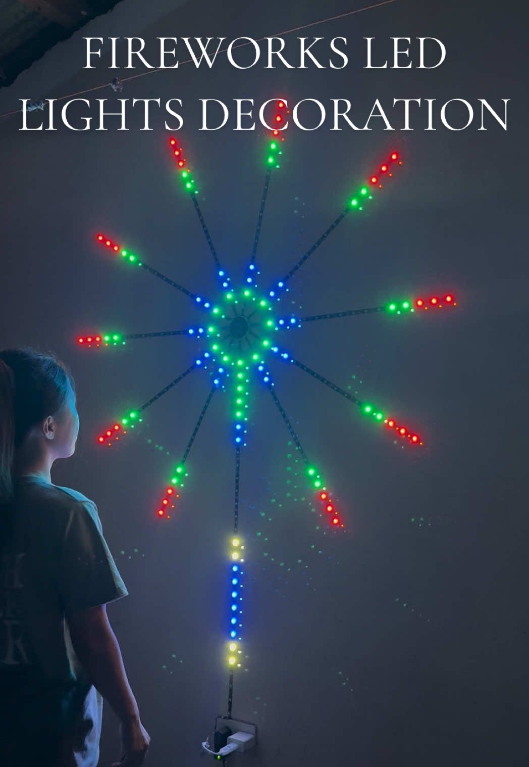 Smart fireworks LED strip Light kit🎆🎇 — Christmas decorations🎆🎄 #fireworksdisplay #fireworks #christmaslights #christmaslight #fireworkschristmaslight Disclaimer: Prices and details of the products may change once the video is published. The creator is not liable for any changes after the video published. Prices may vary until promotion ends. Any changes on the product may happen. No therapeutic claims. No copyright infringement intended.