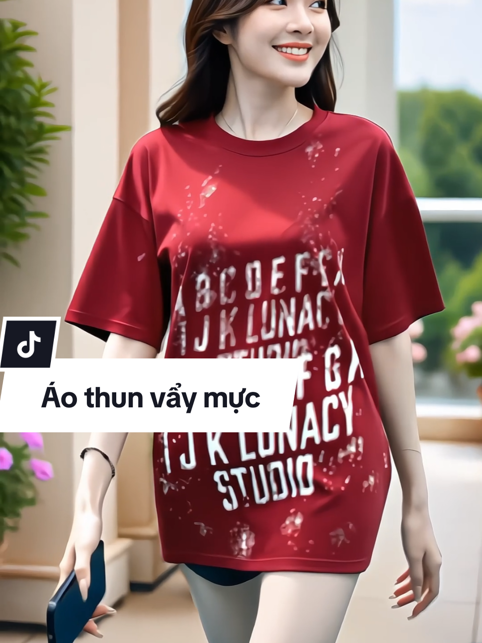Áo thun bigsize vẩy mực cá tính, form rộng thoải mái tùy chọn size nhé ạ #aothunnu #aothuncatinh #aothunxinh #aothunrong #xuhuong 