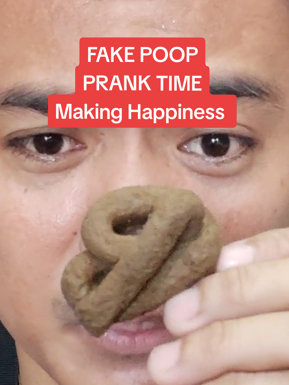 Make happiness fake poop prank your love ones. #fakepoop #fakepoops #fakepoopprank #prank #pranks 
