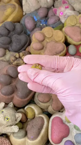 CLEANING SQUISHY ASMR🐾🐾Cat Paw#asmr 