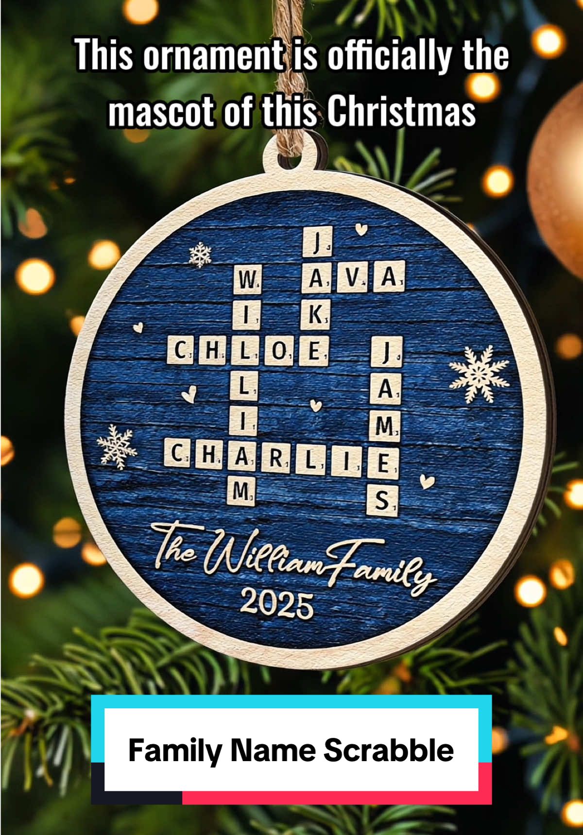 Amplify the beauty of your home and strengthen family bonds this Christmas! 🎄💕 #macorner #woodenornament #familylove #christmasjoy #homestyling