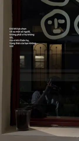 Đôi khi lựa chọn  rời xa một số người, không phải vì họ không tốt, mà vì khi ở bên họ, trạng thái của bạn không tốt! #fyp #life #trending 