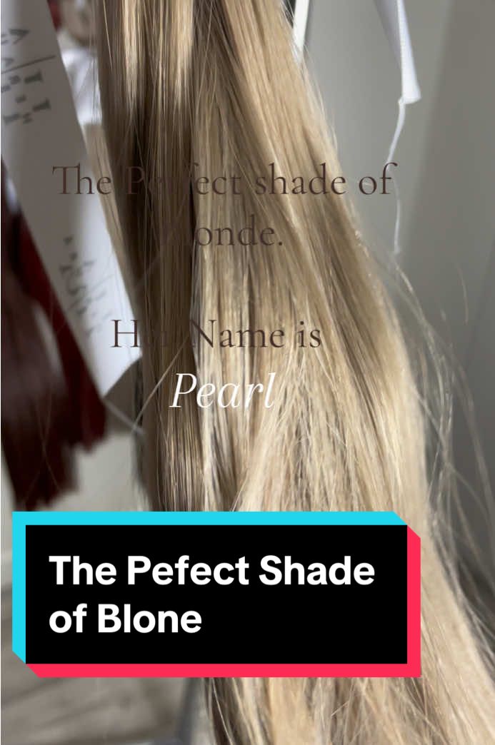 Introducing Pearl. Pearl — a luminous blend of silver and ivory, kissed with soft champagne tones. Elegant, radiant, and effortlessly luxurious. #blondewig #fyp 
