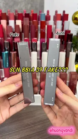 Son kem lì bbia Thật✅ vs G.iả❌. Mọi người lưu ý nhé⚠️.  #sonkem #sonkemli #sonbbia #bbia #sonbbia39 