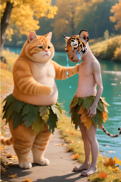#cartoon #cutecat #fatorangecat #aicat #fyp 