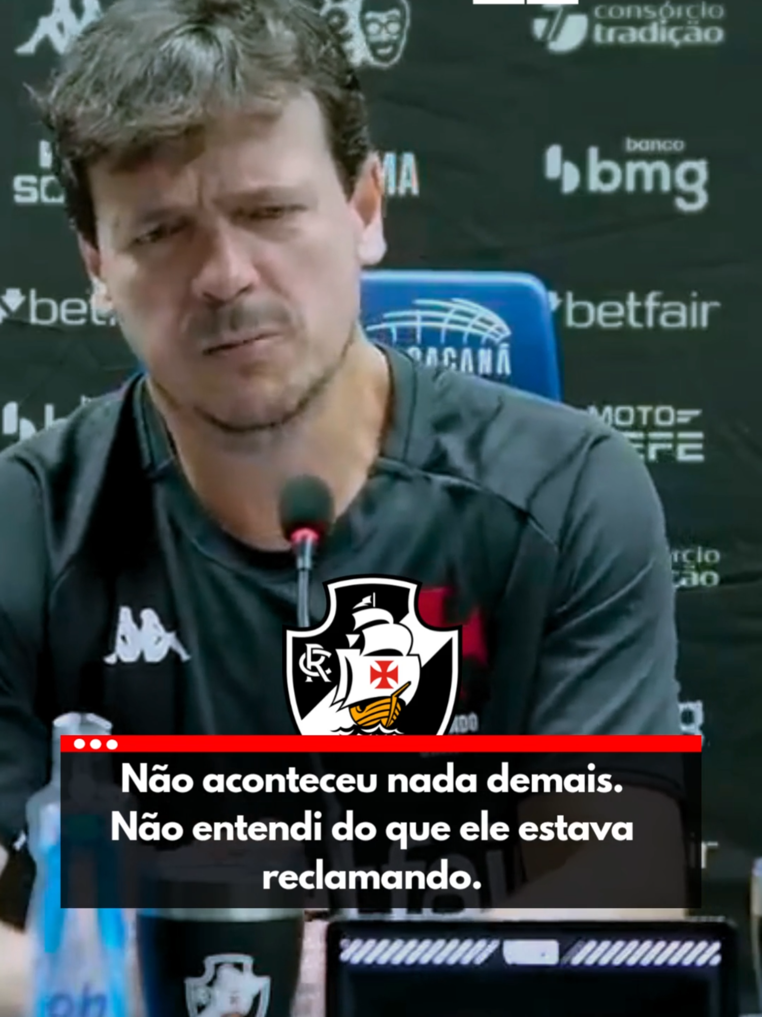 FERNANDO DINIZ FALA SOBRE DISCUSSÃO COM FREYTES | COLETIVA DE IMPRENSA PÓS JOGO CONTRA O FLUMINENSE #fernandodiniz #futebol #vasco #freytes