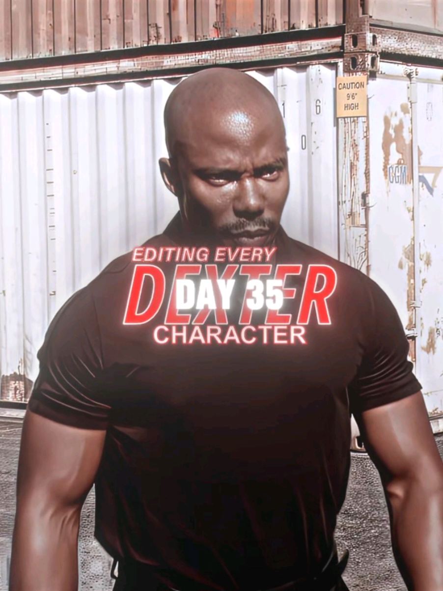 Day 35: James Doakes #editingeverydextercharacter #doakesedit #jamesdoakes #dexter #fyp || ORIGINAL CONTENT ||  scp: @zane  topaz+cc: @RachelRoth 