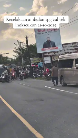 Kecelakaan ambulan di simpang cibrek lhoksukon, aceh utara#musibah #ambulan #fyp #fypage #viral 
