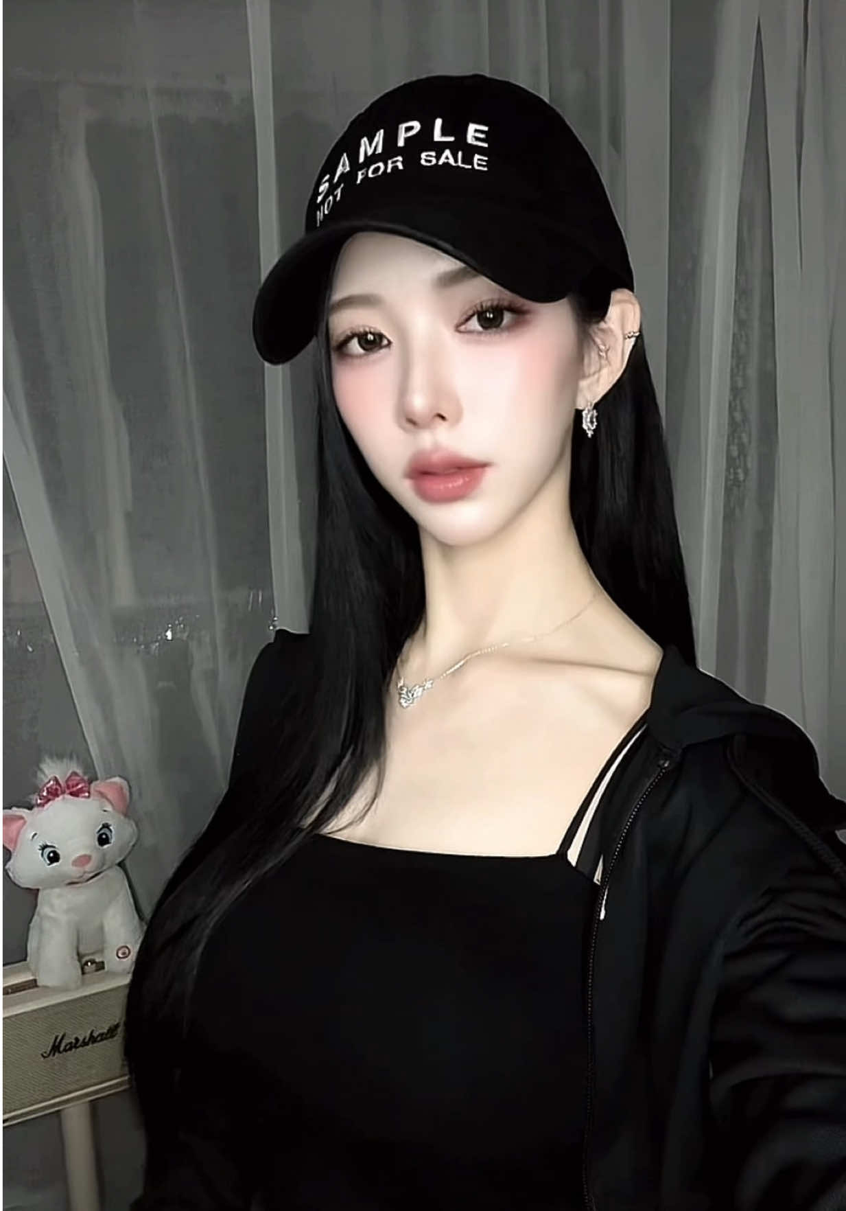 모자 넘 예뿌징🖤🎶📸 #selfound #모자 #chellenge #fyp #08 