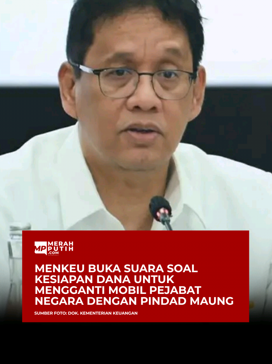 Menteri Keuangan Purbaya Yudhi Sadewa Buka Suara soal Anggaran Jika Mobil Dinas Menteri Pakai Maung Purbaya memastikan punya anggaran untuk mengganti seluruh mobil menteri dengan Pindad Maung sebagai kendaraan dinas pejabat negara. Purbaya memastikan apabila Pindad (Persero) mampu memenuhi kebutuhan kendaraan dinas seluruh pejabat negara, maka anggarannya siap dan tersedia. #purbaya #newsmerahputih #merahputihcom #viral 
