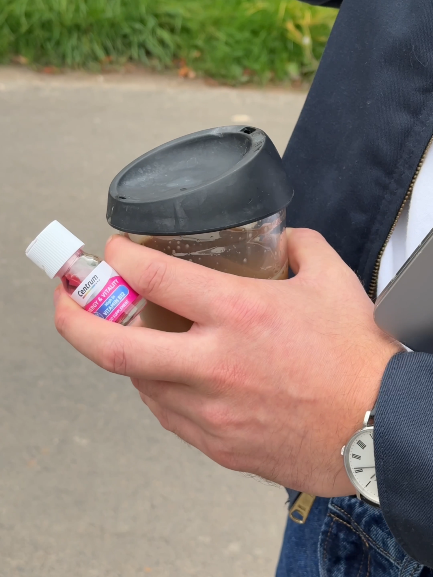 Vitamins, tailored to you 🌳 *Take 1 bottle (shot) a day Contains Vitamin B12 which contributes to normal energy-yielding metabolism and to the reduction of tiredness and fatigue, and Zinc which contributes to normal cognitive function. Food supplements should not be used as a substitute for a varied, balanced diet and healthy lifestyle.* #Centrum #CentrumUK #TailoredToYou