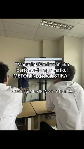 Assalamualaikum metopen + statistika #fyp 