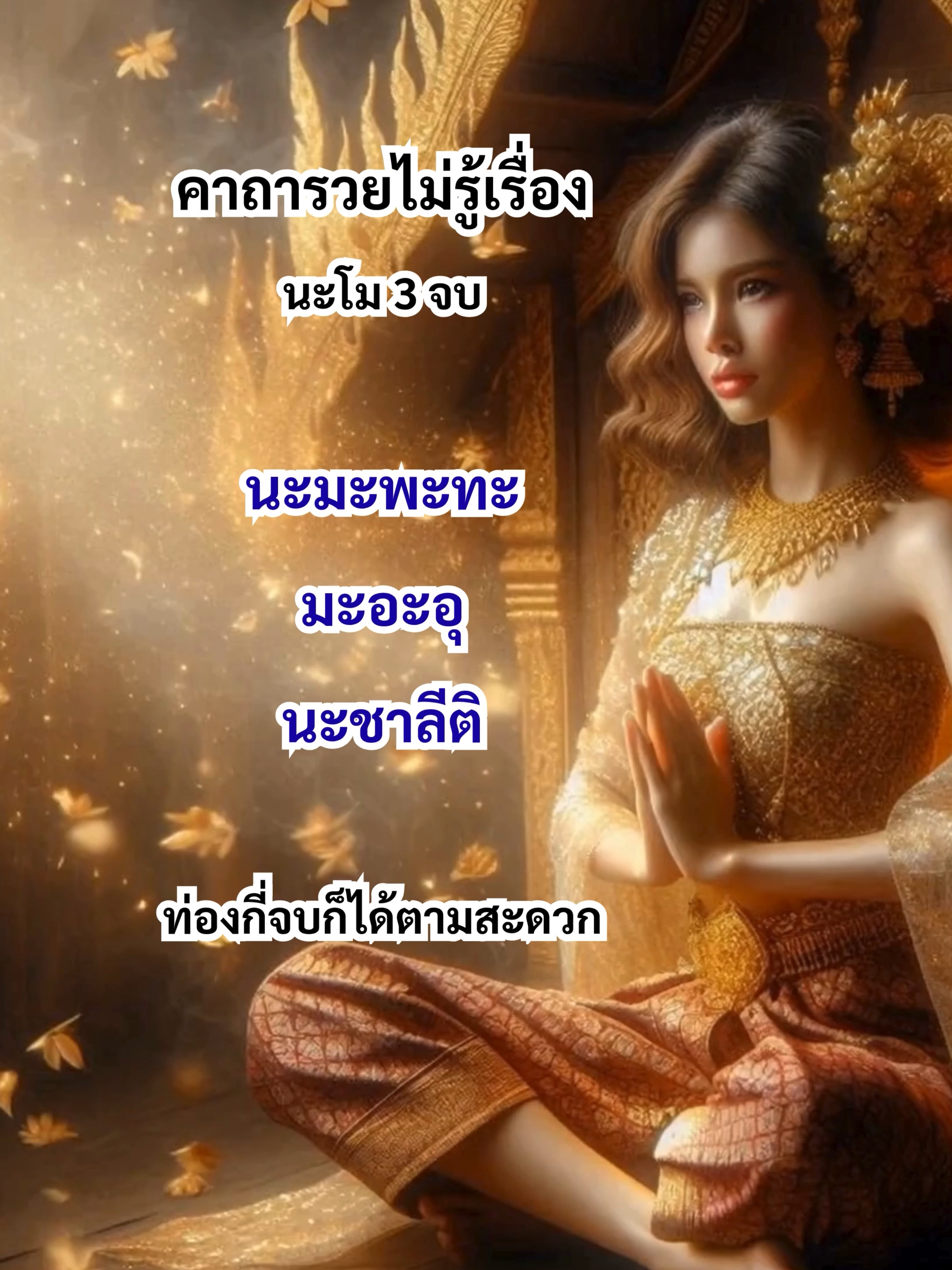 คาถารวยไม่รู้เรื่อง #ดึกสงัด #คาถาเรียกทรัพย์ #คาถาเรียกเงิน