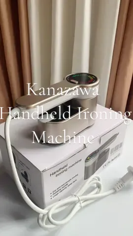 Fast and easy to use. Just what every mom needs! Thanks to KANAZAWA 1200W Handheld Small Ironing Machine. #handheldiron #kanazawa #portableiron #homeessentials #fyp
