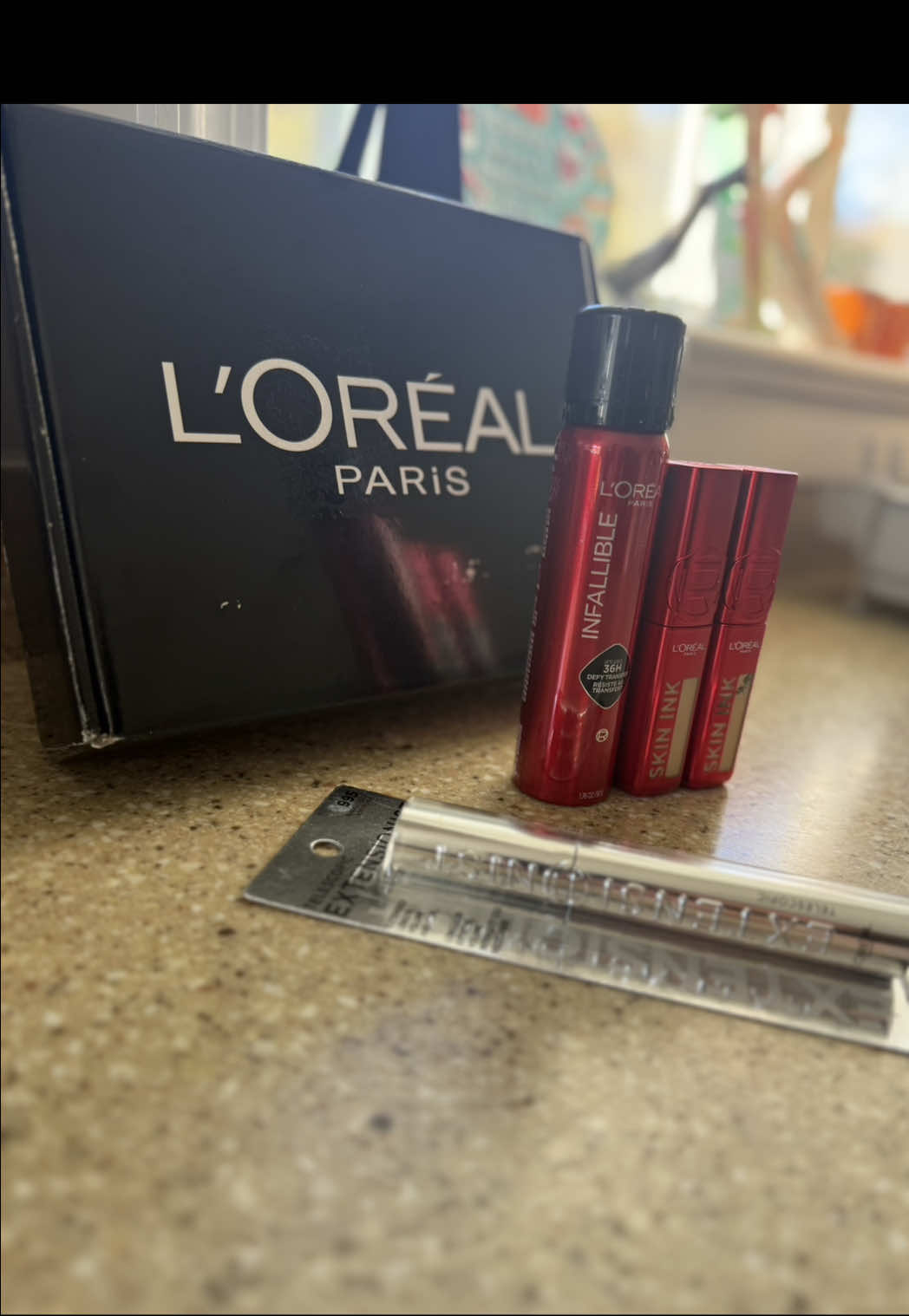 #giftedbylorealparis Thank you 💕 #infallibleskinink @loréal paris usa #luckygirlsyndrome #kaididey 