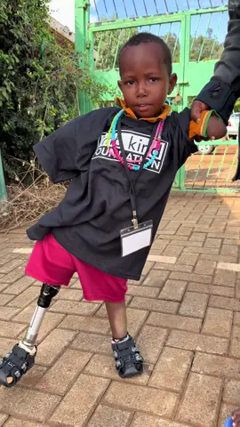 Check out our buddy Emanuel walking on his own!!!! Limb Kind provided him with a free prosthesis in March and here he is now walking independently!!! SO proud of you buddy!!!❤️ #amputee #fypシ #limbloss #prosthesis @CURE International 
