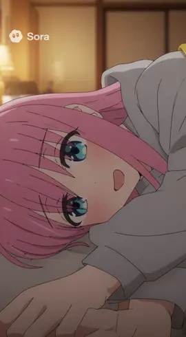 寝る前に仕事の悩みを聞いてくれるぼっちちゃん　#ai #sora2 #ぼっちざろっく #ぼっちちゃん 