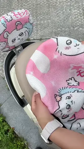 Lưới bọc yên xe chống nóng hoạt hình #xemay #luoibocyenxemay #luoibocyenxe #phuot #grap #shipper #biker #