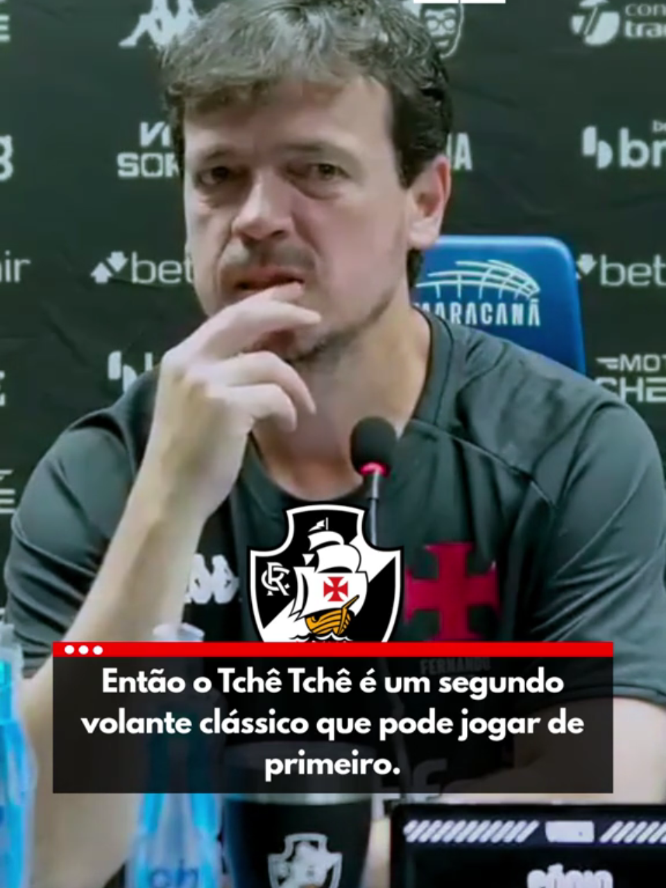 FERNANDO DINIZ FALA SOBRE O POSICIONAMENTO DE BARROS E TCHÊ TCHÊ NO MEIO DE CAMPO | COLETIVA DE IMPRENSA PÓS JOGO CONTRA O FLUMINENSE #vasco #futebol #fernandodiniz #tchetche #barros