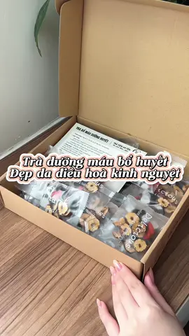 Hộp 30 gói lận á mấy bà dễ uống thơm lắm #trabomau #trathaomoc #trataodo #healthy #lamdep 