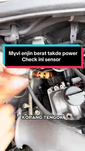 Myvi enjin berat takde power check ini sensor#myvi #carservice #carrepair #carmaintenance #bbossautotrading 