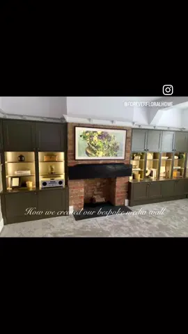 Room Makeover!  #roommakeover #builtin #bespokefurniture #interiordesign #design 