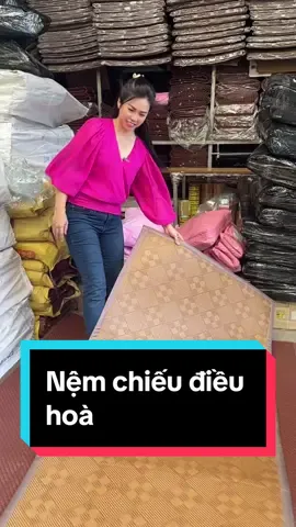 Sản phẩm kết hợp giữa chiếu và nệm #chieu #nemchieumaydieuhoa #fyp#namphatbedding #xuhuongtiktok 